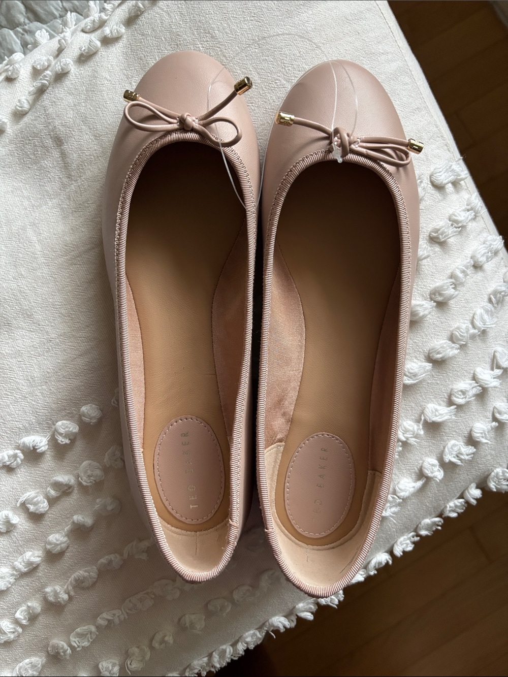 Ted Baker Leather Ballet Flats/Shoes (NEW)